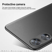 For OPPO A97 5G MOFI Frosted PC Ultra-thin Hard Phone Case(Gray)