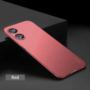 For OPPO A97 5G MOFI Frosted PC Ultra-thin Hard Phone Case(Red)