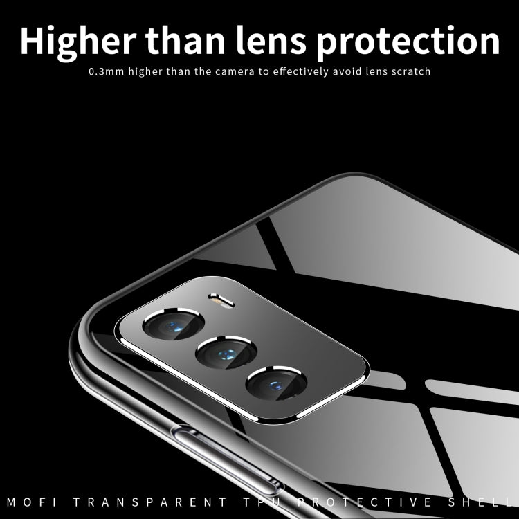 For Motorola Moto G42 MOFI Ming Series Ultra-thin TPU Phone Case(Transparent)