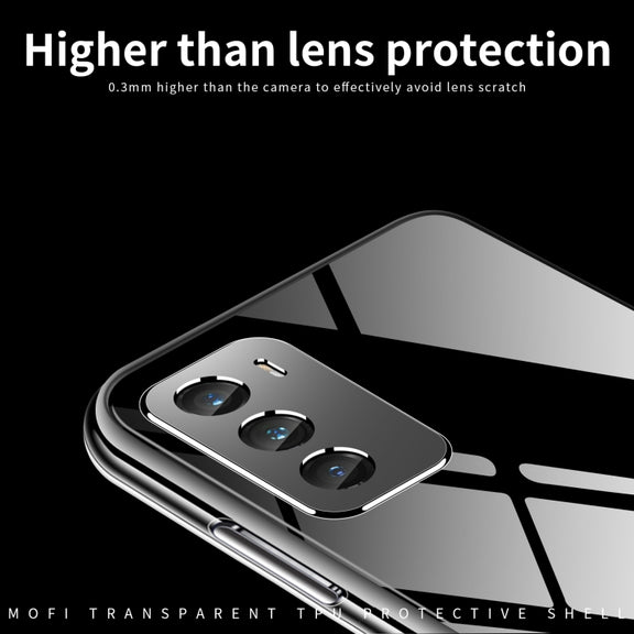 For Motorola Moto G42 MOFI Ming Series Ultra-thin TPU Phone Case(Transparent)