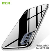 For Motorola Moto G62 5G MOFI Ming Series Ultra-thin TPU Phone Case(Transparent)