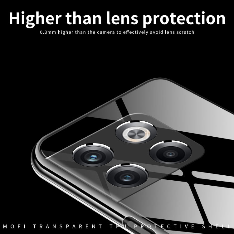 For OnePlus 10T / Ace Pro MOFI Ming Series Ultra-thin TPU Phone Case(Transparent)