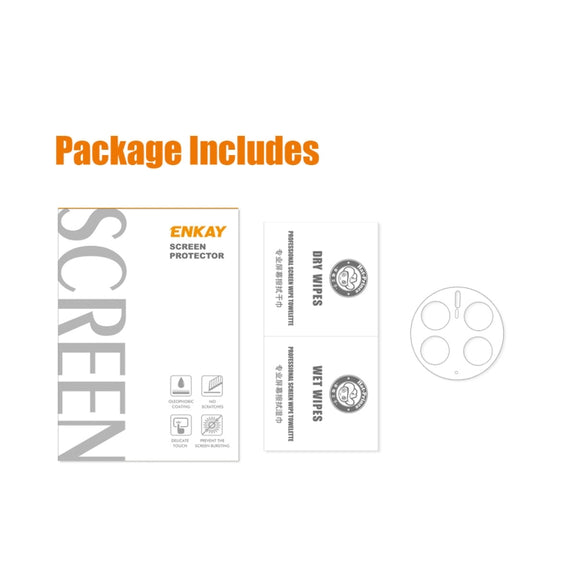 For Huawei Mate 50 Pro ENKAY 9H Rear Camera Tempered Glass Film