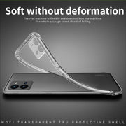 For vivo V25 MOFI Ming Series Ultra-thin TPU Phone Case(Transparent)