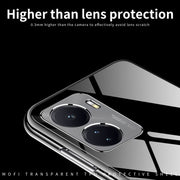 For vivo iQOO Z6 MOFI Ming Series Ultra-thin TPU Phone Case(Transparent)