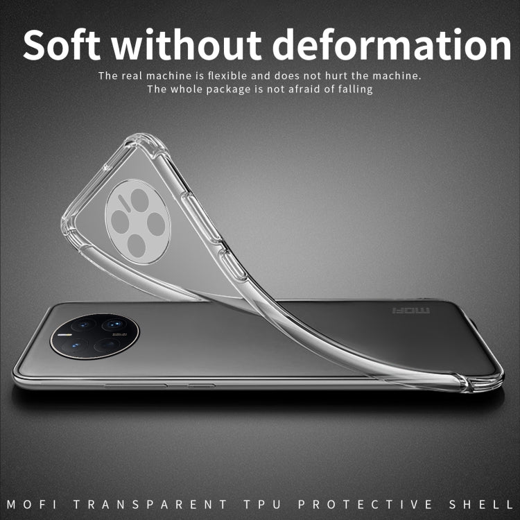 For Huawei Mate 50 RS MOFI Ming Series Ultra-thin TPU Phone Case(Transparent)