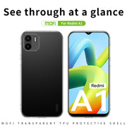 For Xiaomi Redmi A1 MOFI Ming Series Ultra-thin TPU Phone Case(Transparent)