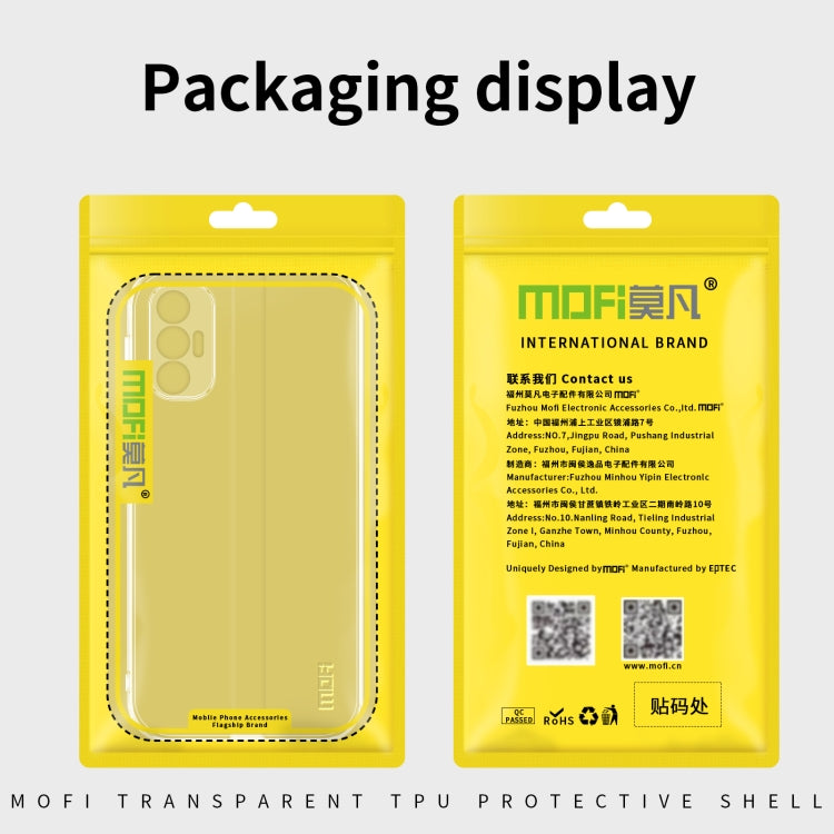 For Xiaomi Redmi A1 MOFI Ming Series Ultra-thin TPU Phone Case(Transparent)