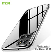 For Honor X8 5G MOFI Ming Series Ultra-thin TPU Phone Case(Transparent)