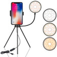 NS-08 LED Dimmable Ring Lamp with Phone Tripod Stand Holder - Ring Light by PMC TechLife | Online Shopping South Africa | PMC TechLife | Buy Now Pay Later Mobicred