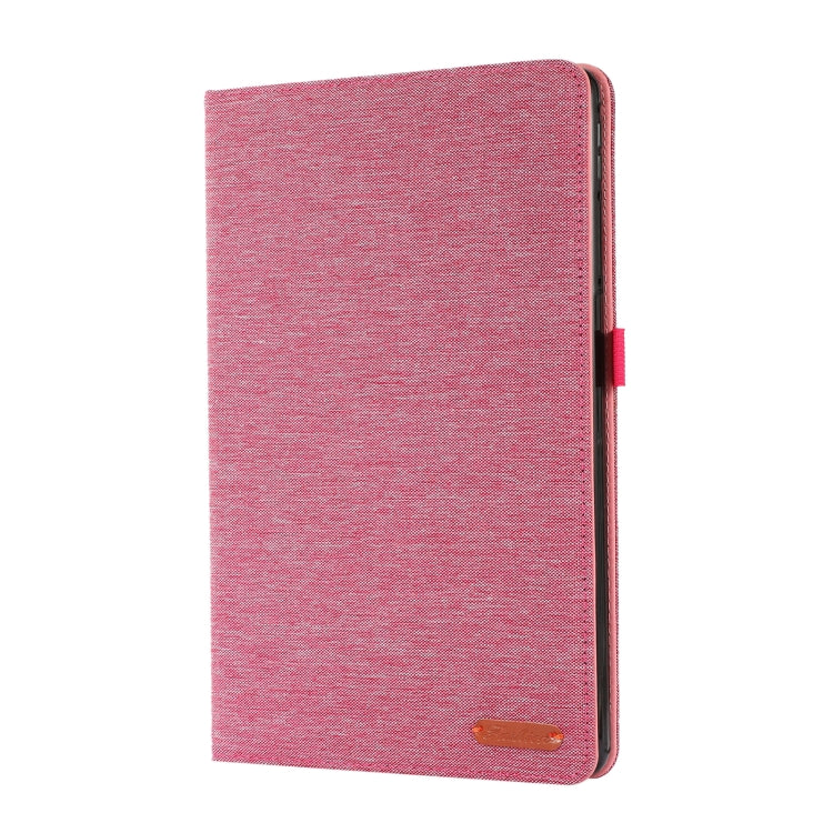 For Huawei MatePad Pro 11 2022  Fabric Leather Tablet Case(RoseRed)