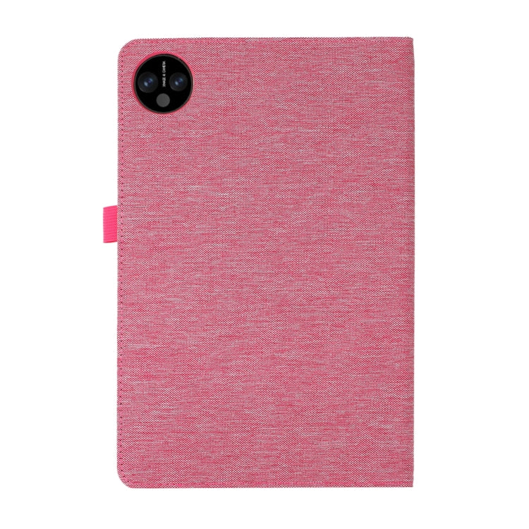 For Huawei MatePad Pro 11 2022  Fabric Leather Tablet Case(RoseRed)