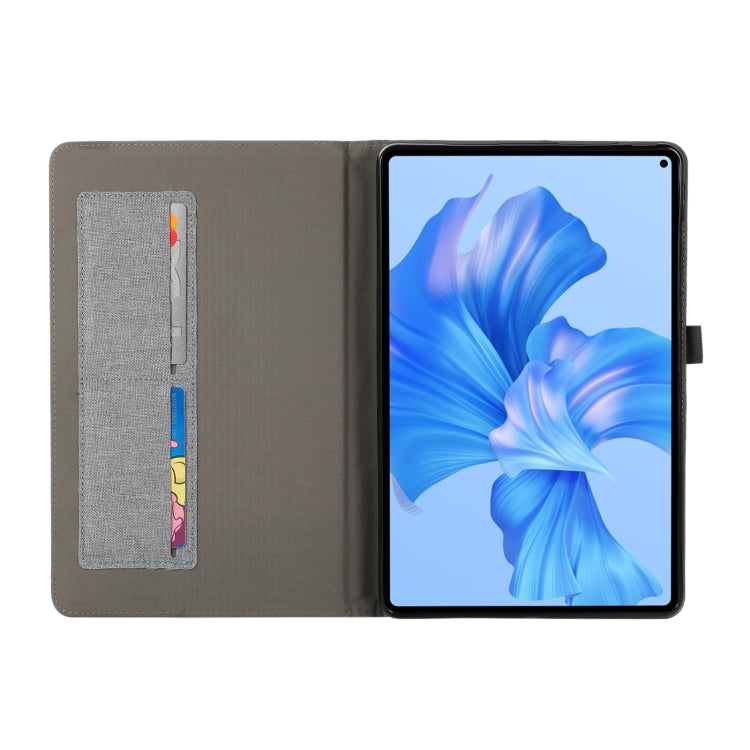 For Huawei MatePad Pro 11 2022  Fabric Leather Tablet Case(Grey)