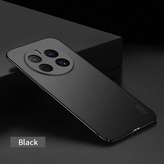 For Huawei Mate 50 MOFI Fandun Series Frosted Ultra-thin PC Hard Phone Case(Black)