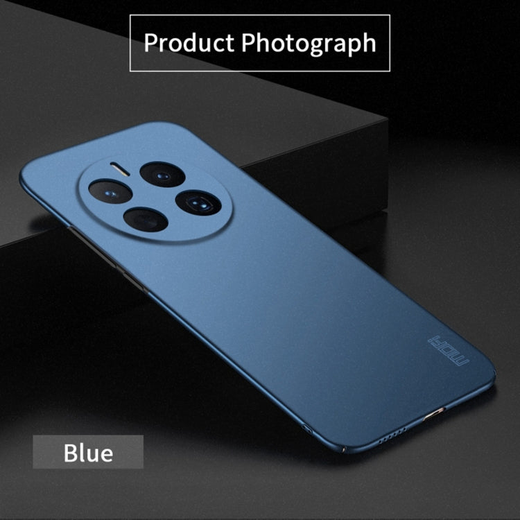 For Huawei Mate 50 MOFI Fandun Series Frosted Ultra-thin PC Hard Phone Case(Blue)
