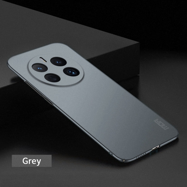 For Huawei Mate 50 MOFI Fandun Series Frosted Ultra-thin PC Hard Phone Case(Gray)