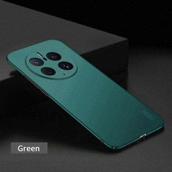 For Huawei Mate 50 Pro MOFI Fandun Series Frosted Ultra-thin PC Hard Phone Case(Green)