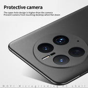 For Huawei Mate 50 Pro MOFI Fandun Series Frosted Ultra-thin PC Hard Phone Case(Red)