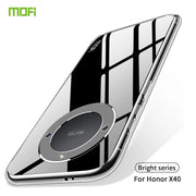 For Honor X40 MOFI Ming Series Ultra-thin TPU Phone Case(Transparent)