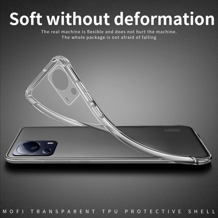 For Xiaomi Civi 2 MOFI Ming Series Ultra-thin TPU Phone Case(Transparent)