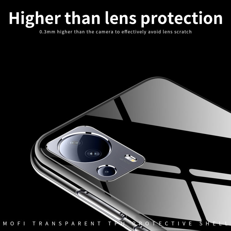 For Xiaomi Civi 2 MOFI Ming Series Ultra-thin TPU Phone Case(Transparent)