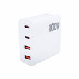 GaN 100W Dual USB + Dual USB-C/Type-C Multi Port Charger for Apple MacBook Series US Plug - Cable & Adapter by PMC Jewellery | Online Shopping South Africa | PMC Jewellery | Buy Now Pay Later Mobicred