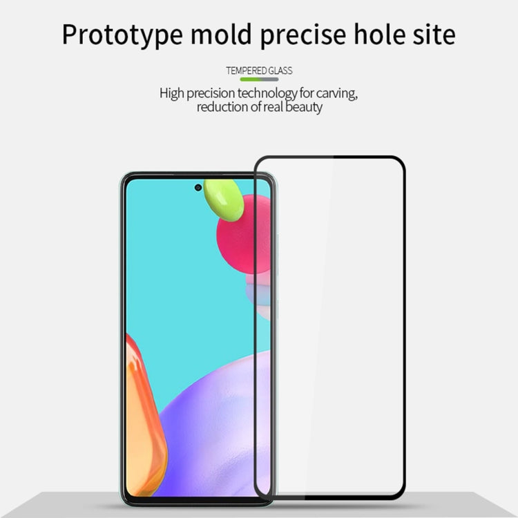 For Samsung Galaxy Xcover6 Pro MOFI 9H 2.5D Full Screen Tempered Glass Film(Black)