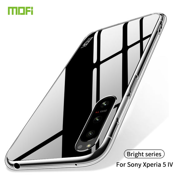 For Sony Xperia 5 IV MOFI Ming Series Ultra-thin TPU Phone Case(Transparent)