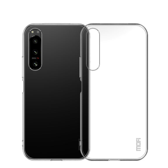 For Sony Xperia 5 IV MOFI Ming Series Ultra-thin TPU Phone Case(Transparent)