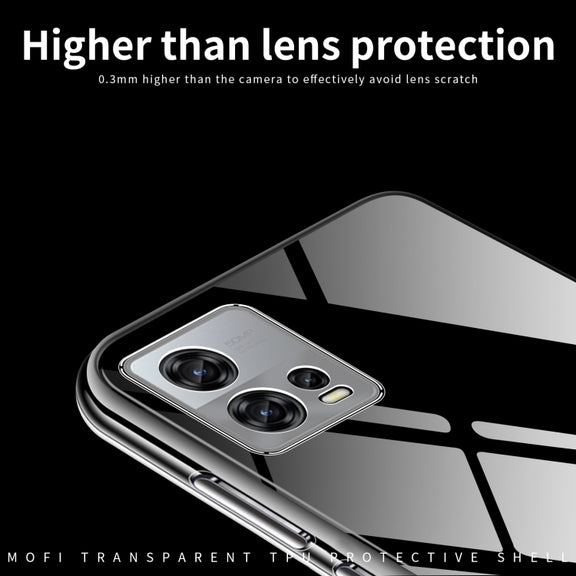 For Motorola Moto S30 Pro MOFI Ming Series Ultra-thin TPU Phone Case(Transparent)