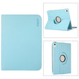 For iPad 2025 / 2022 ENKAY Hat-Prince 360 Degree Rotation Litchi Leather Smart Tablet Case(Light Blue) - free shipping - PMc TechLife - Order now!