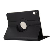 For iPad 2025 / 2022 ENKAY Hat-Prince 360 Degree Rotation Litchi Leather Smart Tablet Case(Dark Blue)