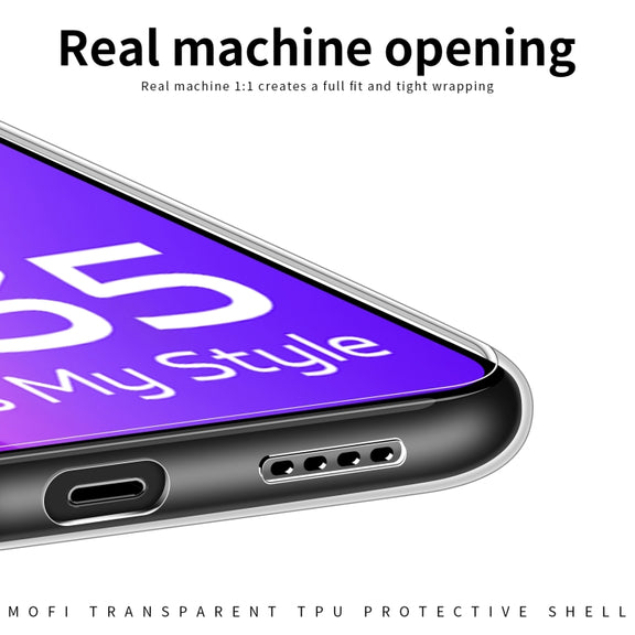 For vivo Y35 4G MOFI Ming Series Ultra-thin TPU Phone Case(Transparent)