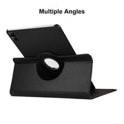 For Xiaomi Redmi Pad 10.61 ENKAY Hat-Prince 360 Degree Rotation Litchi Leather Smart Case(Black)