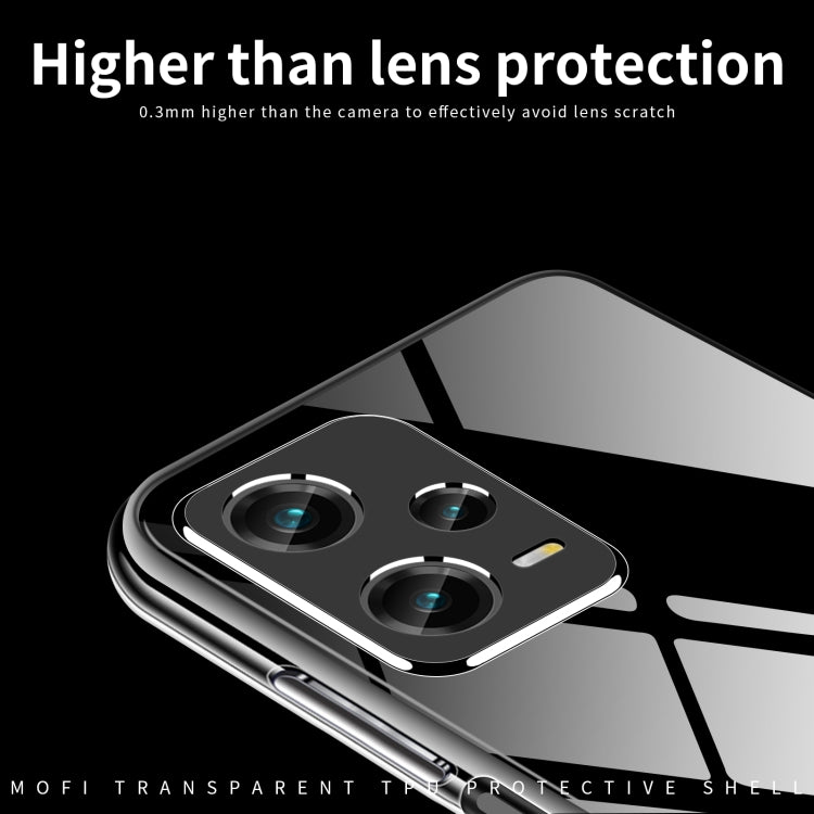 For XiaomiRedmi Note 12 Pro 5G China MOFI Ming Series Ultra-thin TPU Phone Case(Transparent)