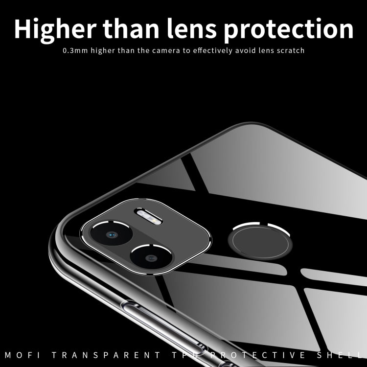 For Xiaomi Redmi A1+ MOFI Ming Series Ultra-thin TPU Phone Case(Transparent)