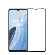 For OnePlus Nord N300 MOFI 9H 3D Explosion-proof Curved Screen Tempered Glass Film(Black)