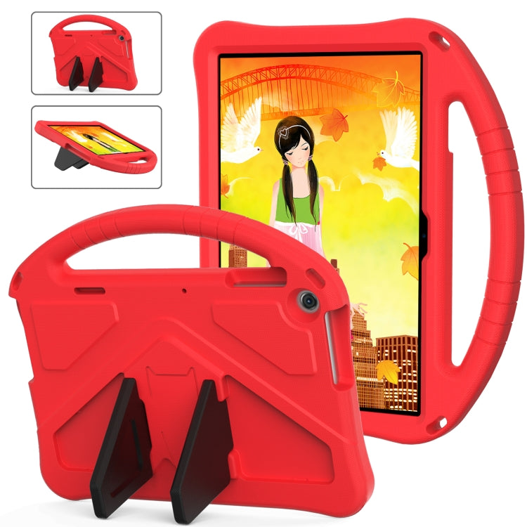 For Lenovo Tab M10 3rd Gen TB328FU / TB328XU 2022 EVA Shockproof Tablet Protective Case with Holder(Red)