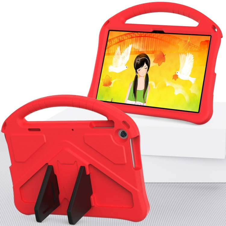For Lenovo Tab M10 3rd Gen TB328FU / TB328XU 2022 EVA Shockproof Tablet Protective Case with Holder(Red)