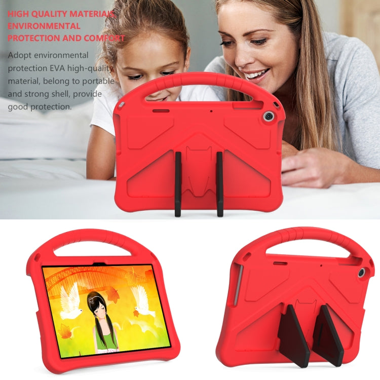 For Lenovo Tab M10 3rd Gen TB328FU / TB328XU 2022 EVA Shockproof Tablet Protective Case with Holder(Red)