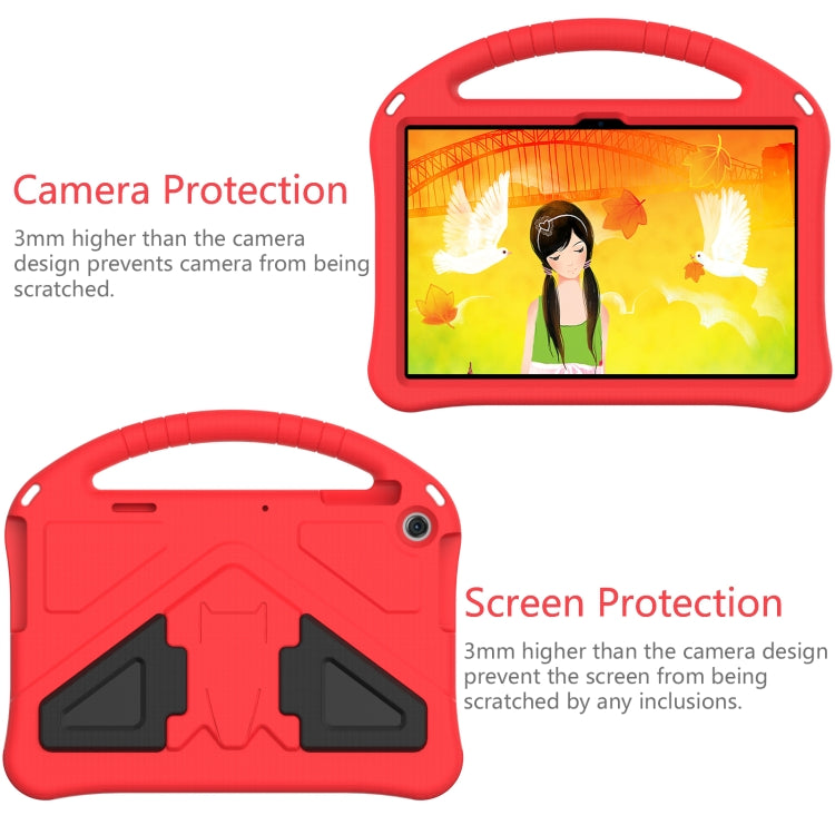 For Lenovo Tab M10 3rd Gen TB328FU / TB328XU 2022 EVA Shockproof Tablet Protective Case with Holder(Red)