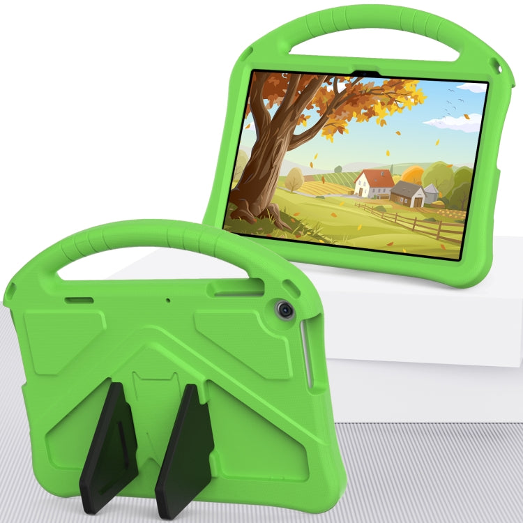 For Lenovo Tab M10 3rd Gen TB328FU / TB328XU 2022 EVA Shockproof Tablet Protective Case with Holder(Green)