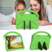 For Lenovo Tab M10 3rd Gen TB328FU / TB328XU 2022 EVA Shockproof Tablet Protective Case with Holder(Green)