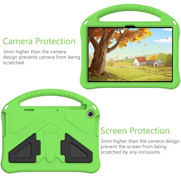 For Lenovo Tab M10 3rd Gen TB328FU / TB328XU 2022 EVA Shockproof Tablet Protective Case with Holder(Green)