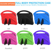 For Lenovo Tab M10 3rd Gen TB328FU / TB328XU 2022 EVA Shockproof Tablet Protective Case with Holder(Green)