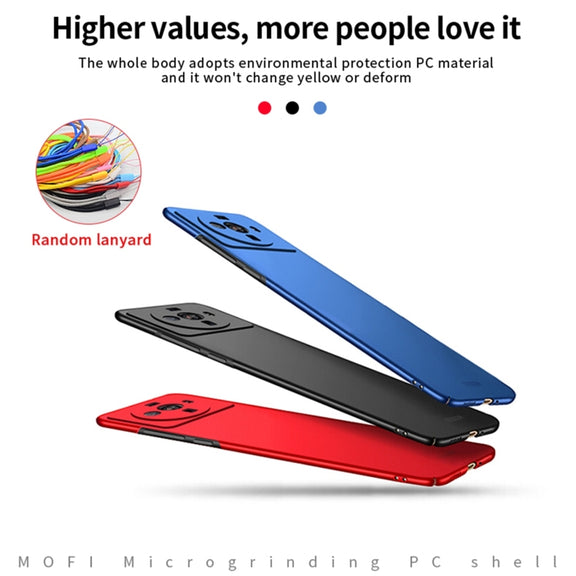 For Xiaomi 12s Ultra MOFI Micro Frosted PC Ultra-thin Hard Case(Red)