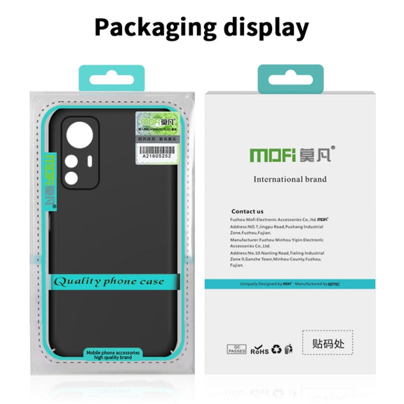 For Xiaomi 12s Ultra MOFI Micro Frosted PC Ultra-thin Hard Case(Blue)