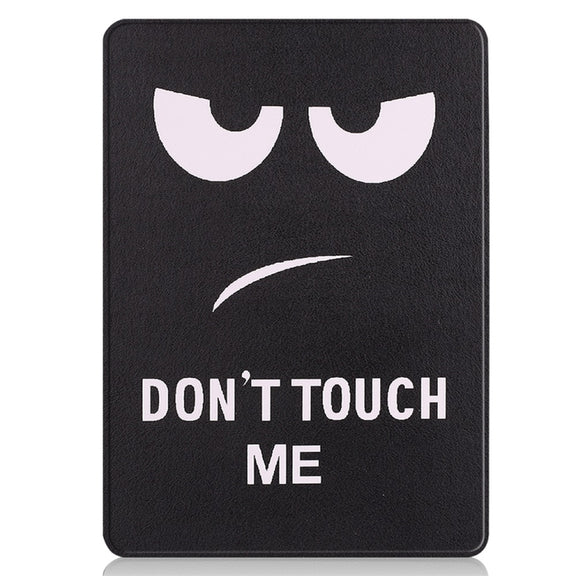 For Microsoft Surface Pro 9 / 10 / 11 JUNSUNMAY Custer Painted Stand Leather Tablet Case(Big Eye)