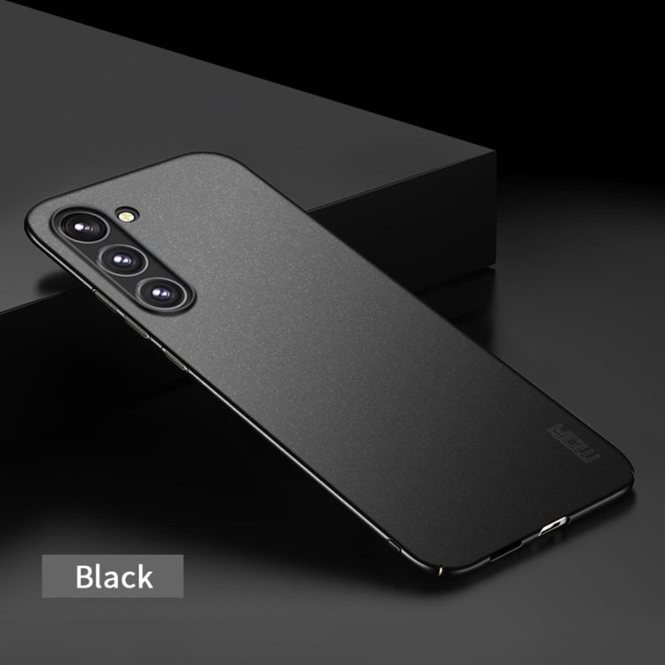 For Samsung Galaxy S23+ 5G MOFI Fandun Series Frosted Ultra-thin PC Hard Phone Case(Black)