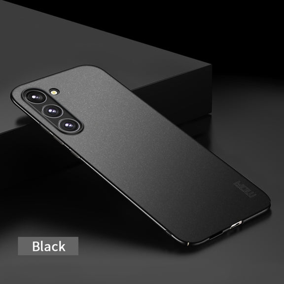 For Samsung Galaxy S23+ 5G MOFI Fandun Series Frosted Ultra-thin PC Hard Phone Case(Black)